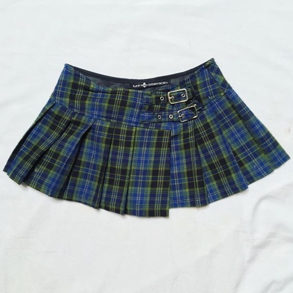 Lip Service Plaid skirt